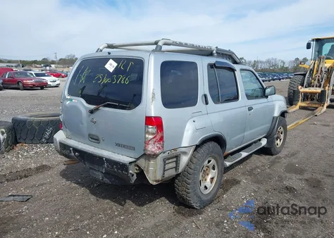2000 Nissan Xterra Se/Xe z USA, uszkodzony, nr VIN 5N1ED28Y3YC563887